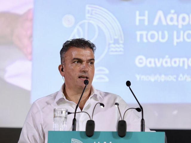Θανάσης Μαμάκος: «Θα κερδίσουμε το τίμιο στοίχημα για τη δημιουργική ανατροπή στη Λάρισα»