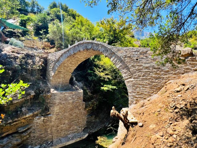 Διασώθηκε η ιστορική γέφυρα της Μεγαλόχαρης ‘Αρτας