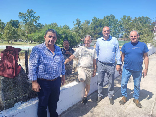 Επίσκεψη στους πλημμυροπαθείς κτηνοτρόφους ο Δήμαρχος Τυρνάβου Γιάννης Κόκουρας
