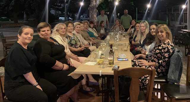 Συνάντηση γυναικών στα Δένδρα με υποψήφιες του συνδυασμού Νέα Δημοτική Κίνηση Τυρνάβου