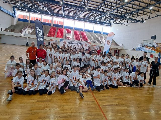 Ολοκληρώθηκε με μεγάλη επιτυχία το τουρνουά 3×3 Schools στο Δήμο Ελασσόνας