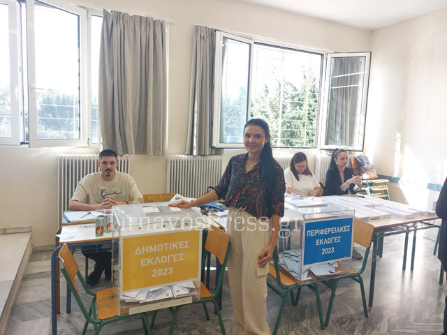 Με μεγάλη συμμετοχή συνεχίζεται η εκλογική διαδικασία στον Δήμο Τύρναβο