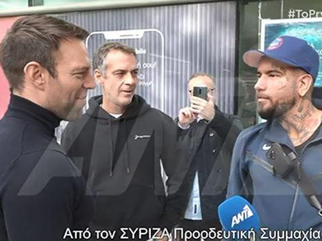 Κασσελάκης συναντά Σνικ και εκτυλίσσεται επικός διάλογος – Από ποιο κόμμα είσαι φίλε;