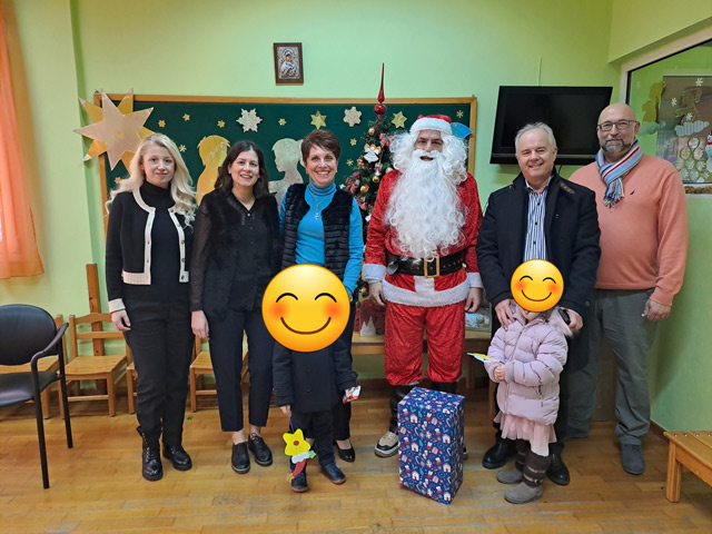 Ο Δήμαρχος Τεμπών Γεώργιος Μανώλης επισκέφθηκε τους Παιδικούς Σταθμούς Δήμου Τεμπών