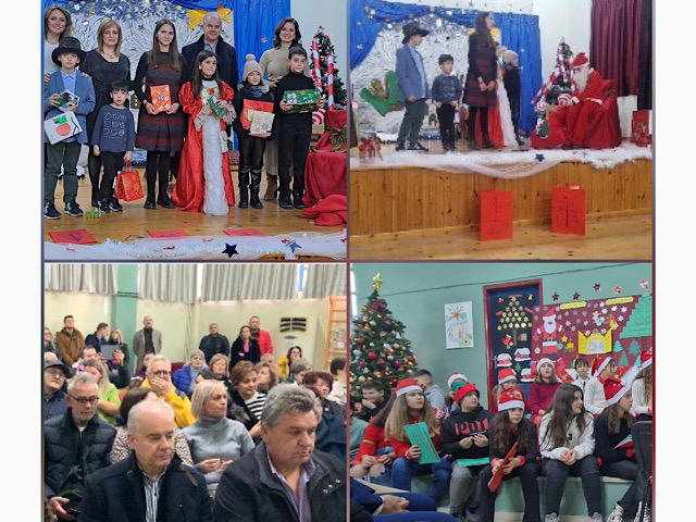 Χριστουγεννιάτικες γιορτές στα σχολεία του Δήμου Τεμπών