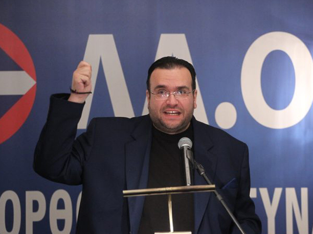 Νέος πρόεδρος του ΛΑΟΣ εξελέγη ο Φίλιππος Καμπούρης