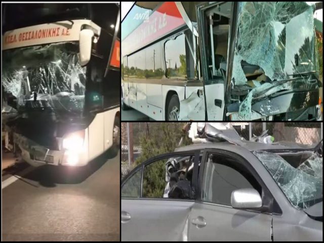 Για κακούργημα ο οδηγός του ΚΤΕΛ για το δυστύχημα του Πλαταμώνα που παρέσυρε και σκότωσε 3 άτομα από τον Τύρναβο