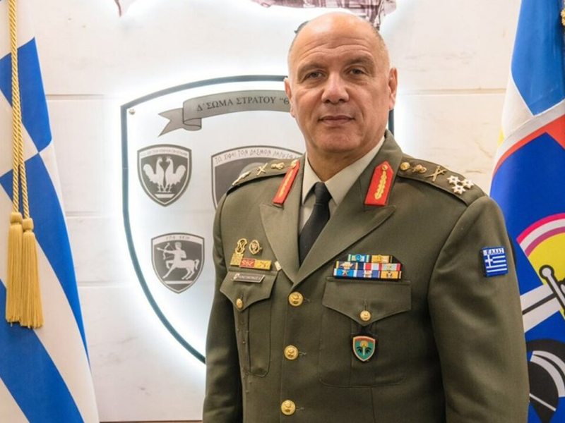 Ο Αντιστράτηγος Δημόκριτος Κωνσταντάκος αναλαμβάνει Διοικητής 1ης Στρατιάς