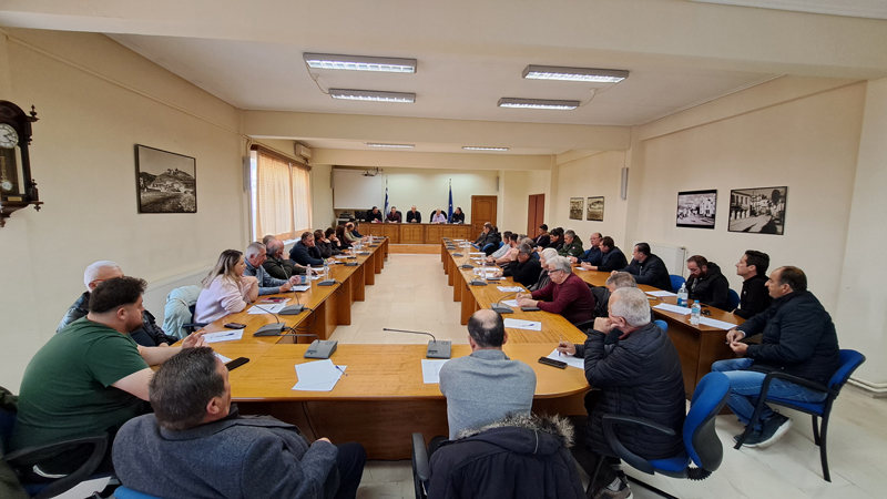Πρώτη συνάντηση του Δημάρχου Ελασσόνας με τους νέους προέδρους κοινοτήτων