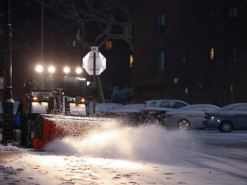 Σφοδρές χιονοπτώσεις στη Νέα Υόρκη – Πολικές θερμοκρασίες ρεκόρ