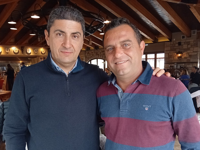 Συνάντηση Σακούτσιου με τον Υπουργό κ Αυγενάκη στην Καρδίτσα