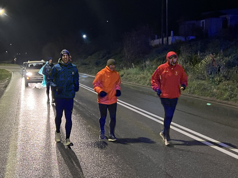 72 ώρες με συνεχή τρέξιμο από τον Νίκο Κόντη για τα θύματα της τραγωδίας στα Τέμπη
