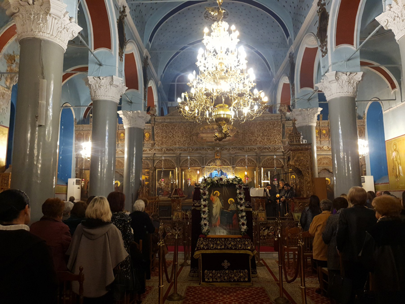 Α’ Χαιρετισμοί προς την Υπεραγία Θεοτόκο στην Παναγία Φανερωμένη Τυρνάβου