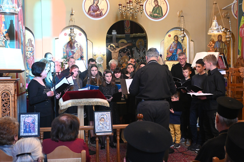 Ύμνοι προς τιμήν των Τυρναβιτών της Επανάστασης από την Σχολή Βυζαντινής Μουσικής παράρτημα Τυρνάβου
