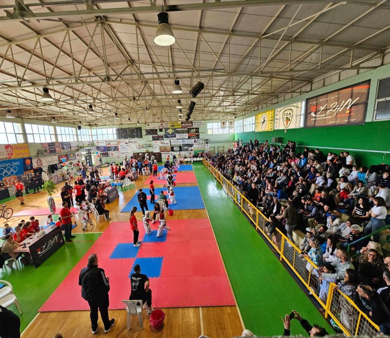 Με τεράστια επιτυχία ολοκληρώθηκε το 8th Baby Cup Taekwondo “ΕΥΖΗΝ” Αμπελώνα