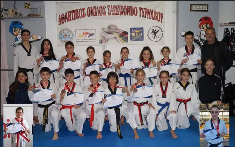 Σάρωσε ο Α.Ο. Ταεκβοντό Τυρνάβου στο 2ο προκριματικό της ΕΤΑΒΕ