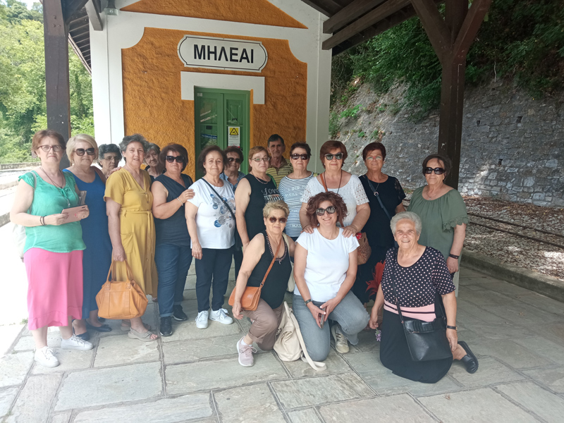 Μονοήμερη εκδρομή του ΚΑΠΗ Πυργετού στις Μηλιές Πηλίου– Καλά Νερά – Βόλο