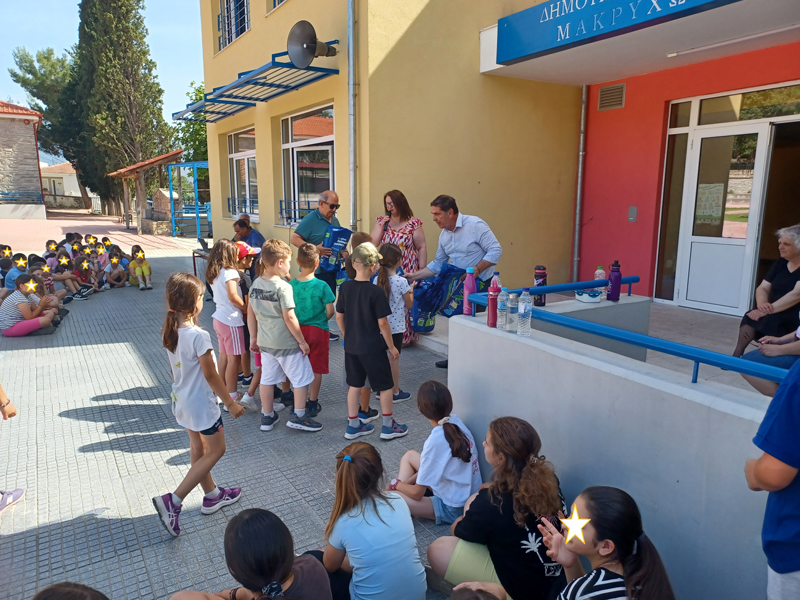 Δήμος Τεμπών: Περιβαλλοντική δράση ενημέρωσης στο Δημοτικό Σχολείο Μακρυχωρίου