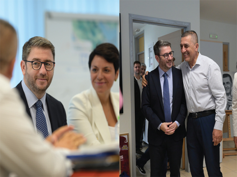 Ανδρουλάκης από Λάρισα: Προτεραιότητά μας η ανάταξη της πληγείσας από τον Daniel περιοχή