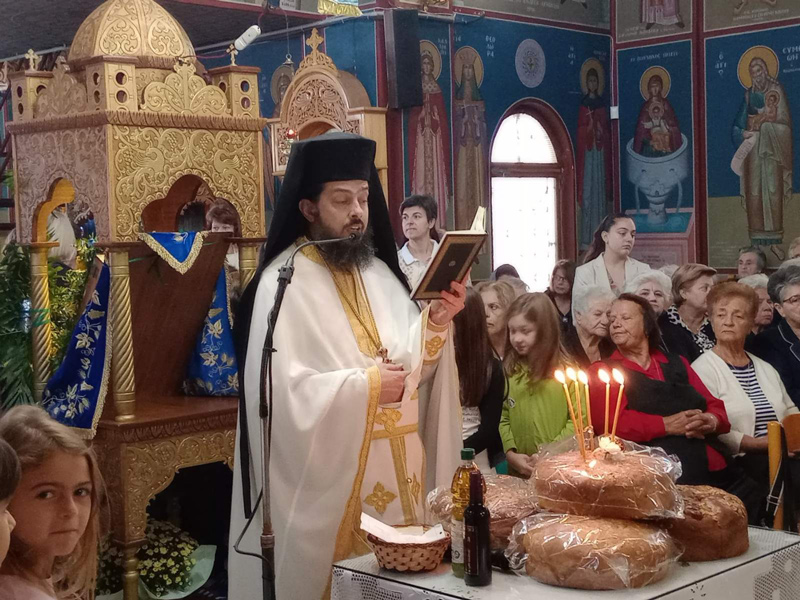 Πανηγυρικός εορτασμός της Παναγίας Γοργοϋπήκοου στον Αμπελώνα