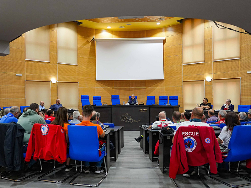 Η Πολιτική Προστασία της Περιφέρειας  Θεσσαλίας σε Συνάντηση με Εθελοντικές Οργανώσεις