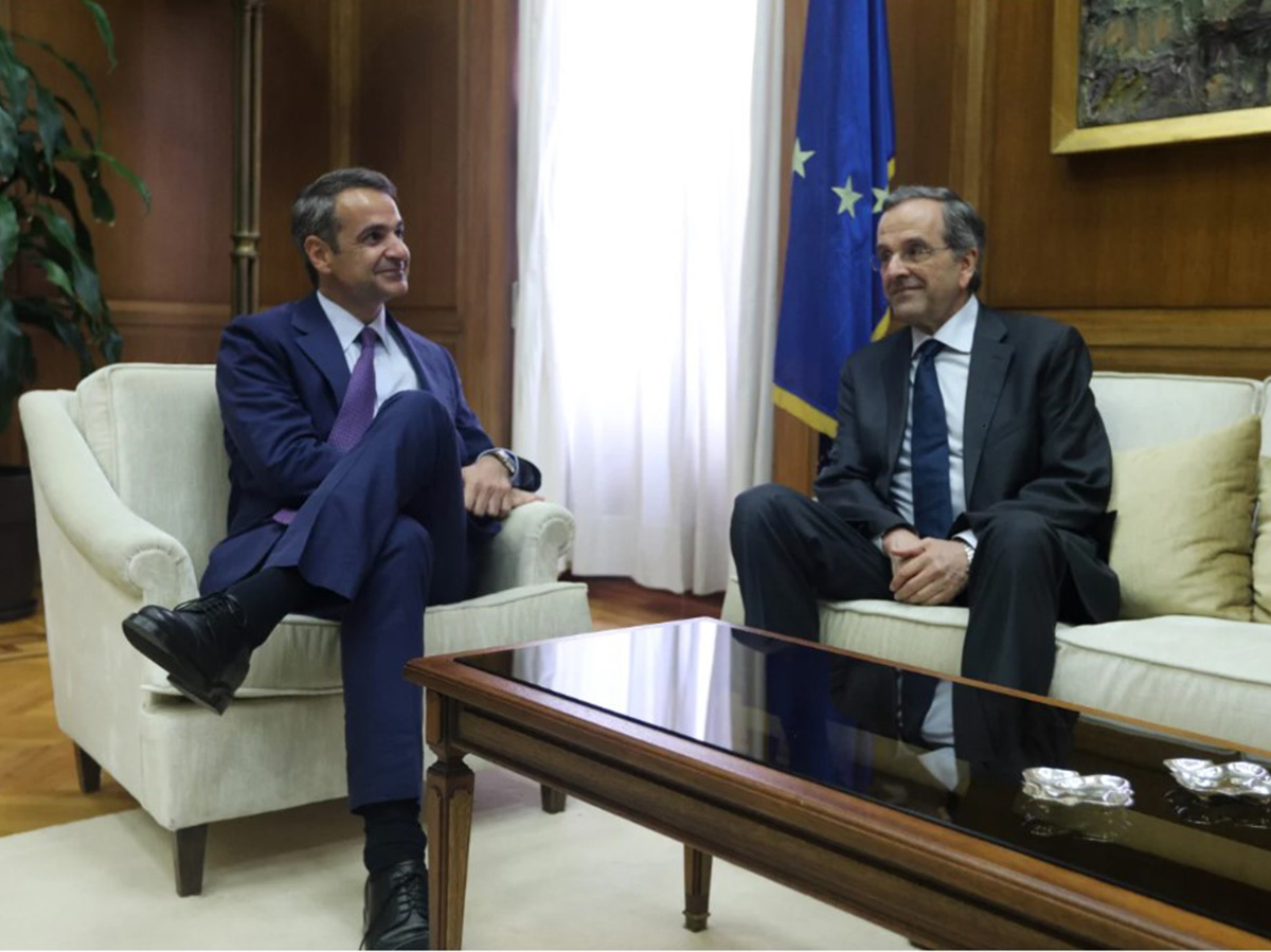 Ο Μητσοτάκης διέγραψε τον Σαμαρά: «Έθεσε εαυτόν για δεύτερη φορά εκτός της ΝΔ»