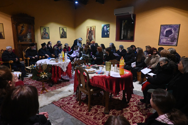 Γιορτή του Κατηχητικού του Αγίου Γεωργίου στο μοναστήρι του Προφήτη Ηλία στον Τύρναβο