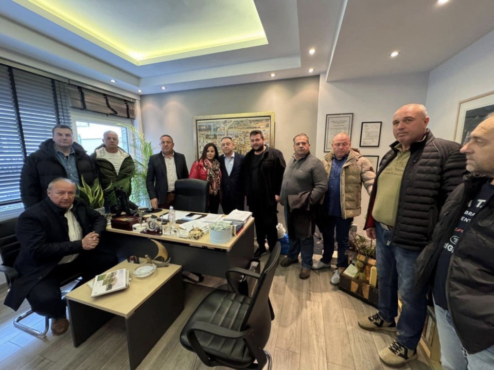 Στον Υφ. Αγροτικής ανάπτυξης οι συνεταιρισμοί του δήμου Τυρνάβου