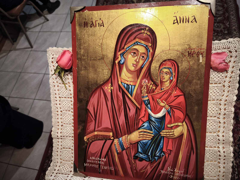 Αγία Άννα στην Βρύση Τυρνάβου: Ο Μέγας Πανηγυρικός Εσπερινός μετά Αρτοκλασίας
