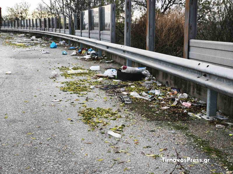 Η νοοτροπία του ”δεν πειράζει”: Η Ε.Ο. Λάρισας – Κοζάνης ένας σκουπιδότοπος