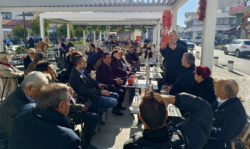 Μάξιμος από Τύρναβο: Στοίχημα της νέας χρονιάς η μάχη με την ακρίβεια