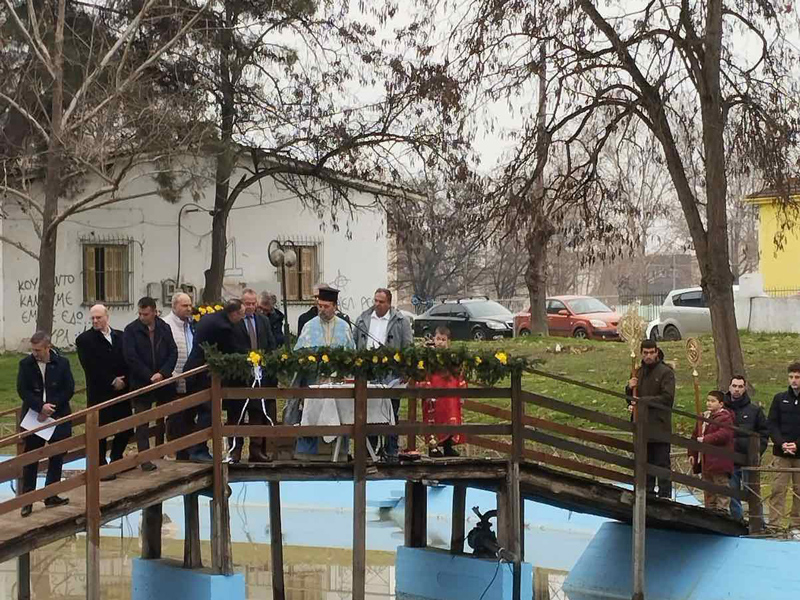 Μεγαλοπρεπής Εορτασμός των Θεοφανίων στον Άγιο Γεώργιο Αμπελώνα