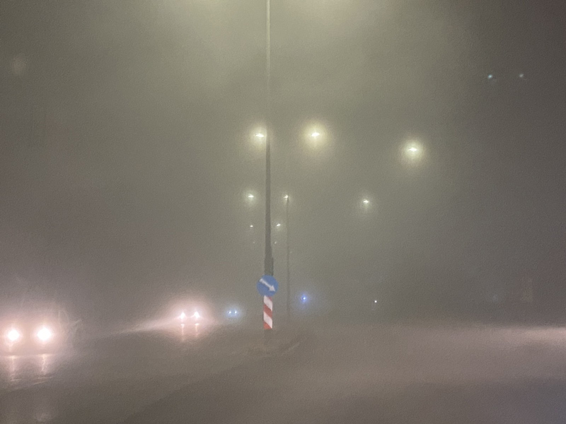 Πυκνή Ομίχλη σε Τύρναβο και Λάρισα