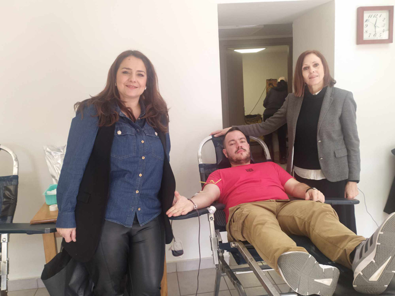 Με επιτυχία η εθελοντική αιμοδοσία του Δήμου Ελασσόνας