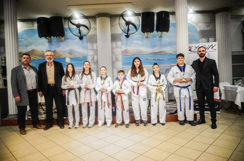 Βράβευση Διακριθέντων Αθλητών του ΑΟ Ταεκβοντό “ΕΥΖΗΝ” Αμπελώνα