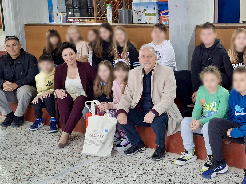 Η Περιφέρεια Θεσσαλίας στηρίζει την πρωτοβουλία του 13ου Δημοτικού Σχολείου Λάρισας για την παρέλαση στους Αρκιούς