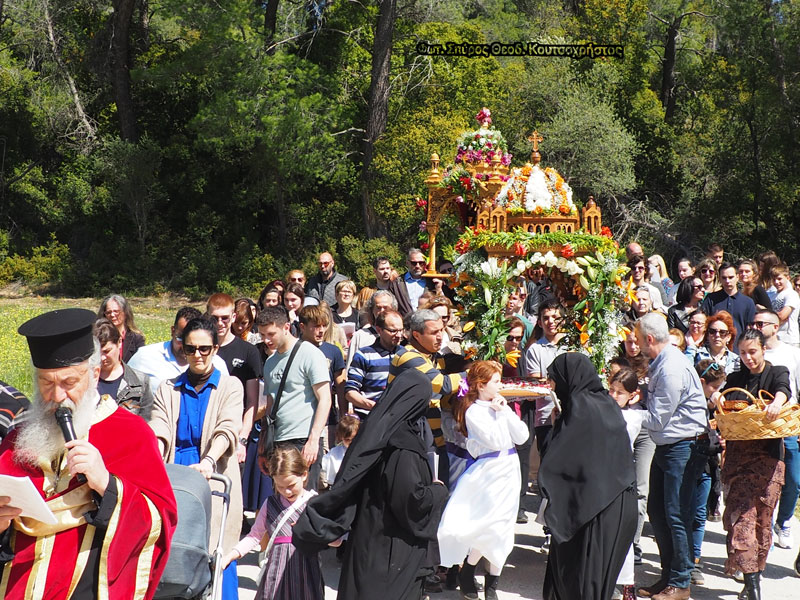 Συνάντηση Επιταφίων στην Ιερά Μονή Αγίων Νηπίων Δερβενοχωρίων