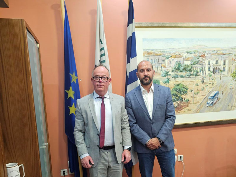 Το Επιμελητήριο Λάρισας παρουσίασε τα κρίσιμα ζητήματα των επιχειρήσεων στον Δ. Τζανακόπουλο