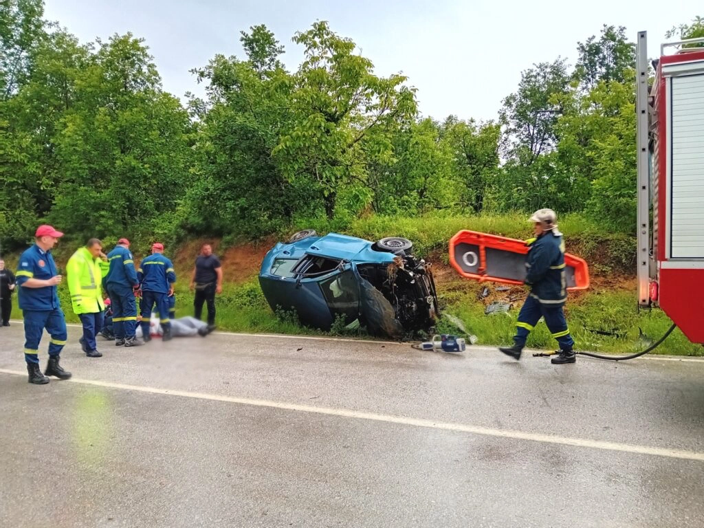 Λίμνη Πλαστήρα: Τραυματισμός δύο ατόμων σε τροχαίο