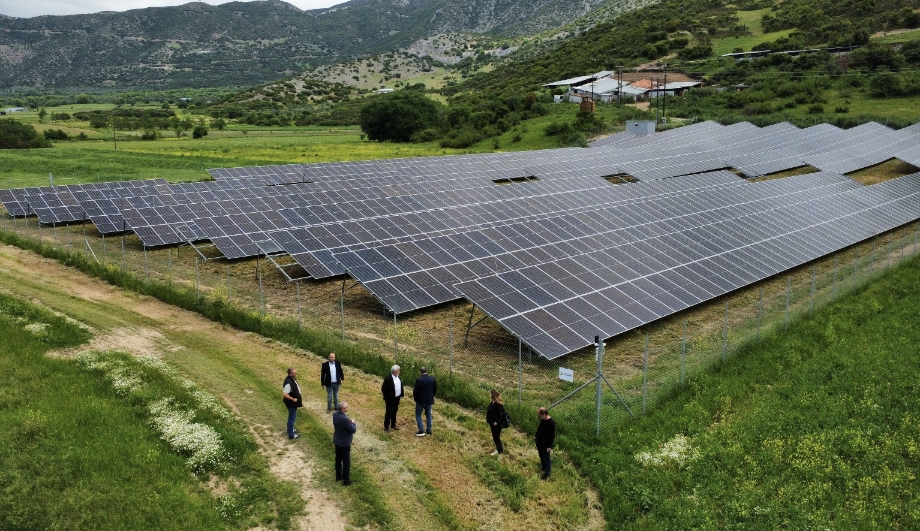 Σε λειτουργία το πρώτο φωτοβολταϊκό πάρκο ισχύος 1 MW της ΔΕΥΑ Ελασσόνας