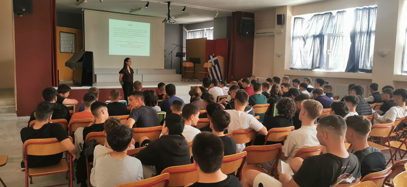 Μιλώντας ανοιχτά για την εφηβεία – Σημαντική δράση υγείας στο Γυμνάσιο Αμπελώνα