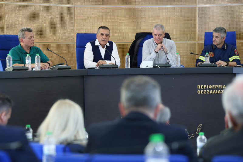 Ο Δημ. Κουρέτας στη σύσκεψη με τον Υφυπουργό Ευαγγ.Τουρνά: «Η Περιφέρεια είναι σε ετοιμότητα για τη φετινή αντιπυρική Περίοδο»