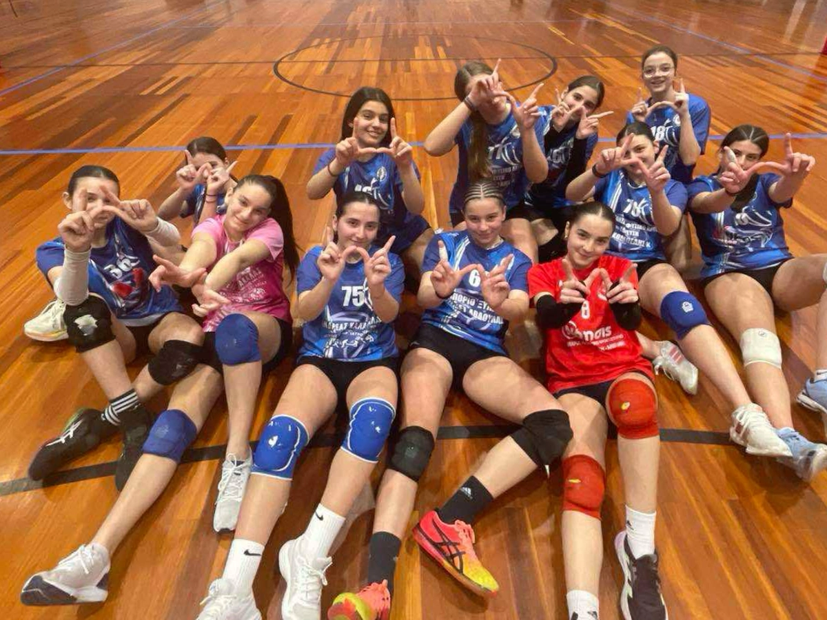 Για δεύτερη συνεχόμενη χρονιά στο Top 16 οι Παγκορασίδες K16 της ΑΟ Ακαδημία Τυρνάβου!