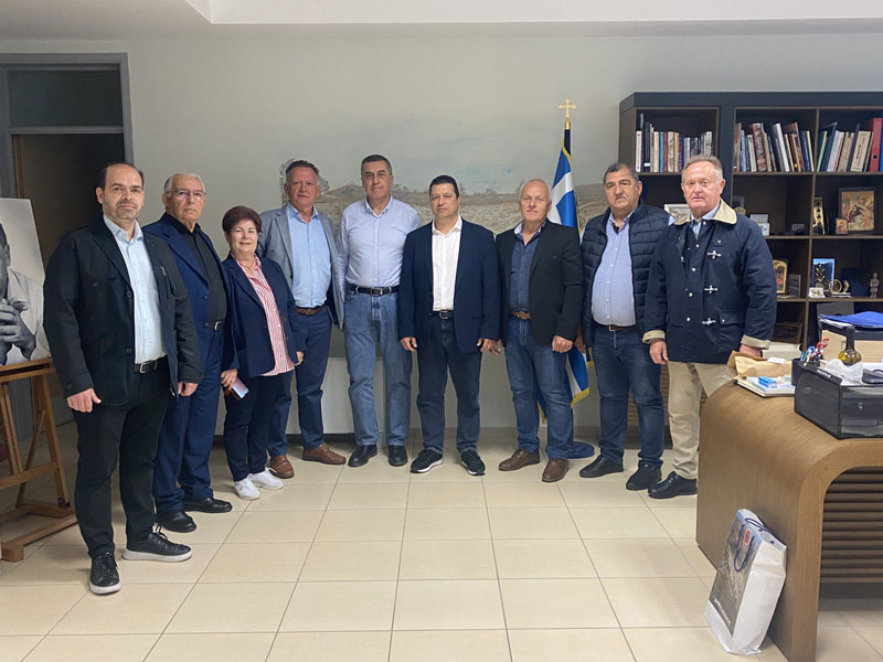 Συνάντηση του Περιφερειάρχη Θεσσαλίας Δημ. Κουρέτα με την Ομοσπονδία Συλλόγων Σαρακατσαναίων Ελλάδος