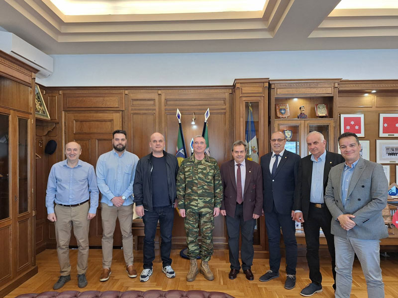 Επίσκεψη προεδρείου ΣΕΑΝ Λάρισας στην 1η Στρατιά