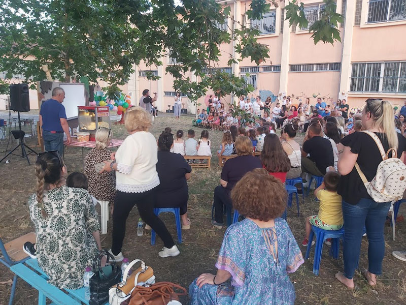 Καλοκαιρινή γιορτή με γέλιο, συγκίνηση και… Καραγκιόζη στο 3ο Νηπιαγωγείο Αμπελώνα