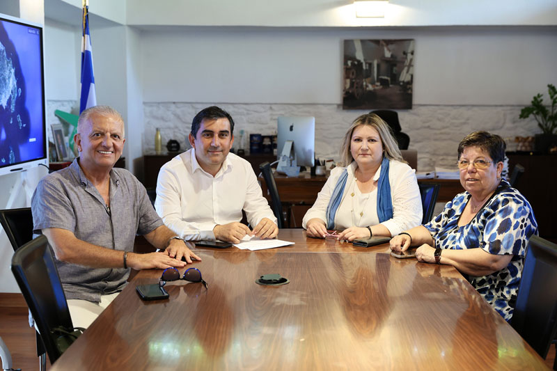 Συνάντηση της Αντιπεριφερειάρχη Τουρισμού Θεσσαλίας Ν. Αδαμοπούλου με τον Δήμαρχο Σκιάθου για την ενίσχυση του τουρισμού κρουαζιέρας