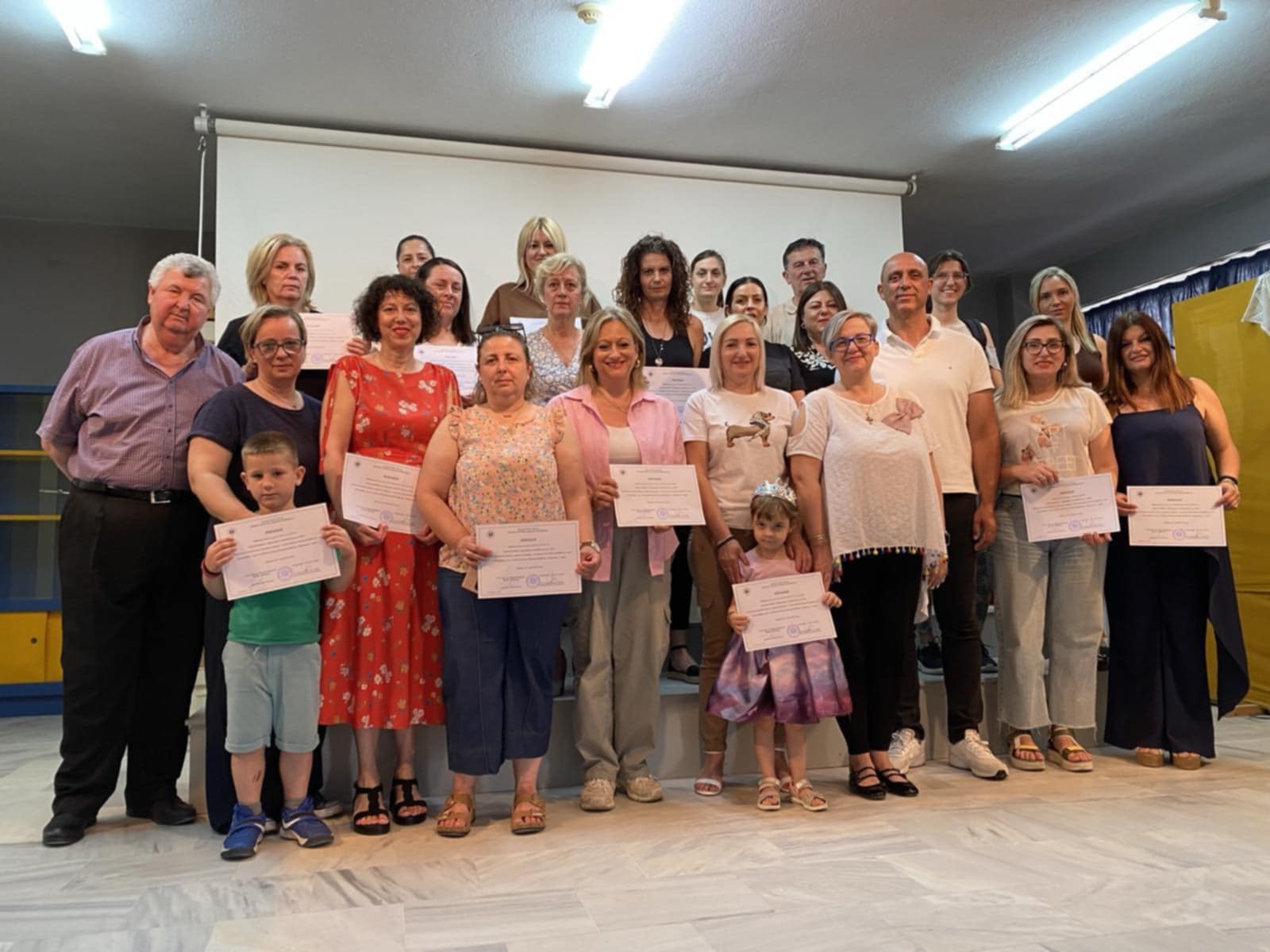 Σύλλογοι ”Η Αρωγή” και ”Η Ελπίδα”: Παραλαβή Βεβαιώσεων Σεμιναρίων  Πρώτων Βοηθειών & ΚΑΡΠΑ