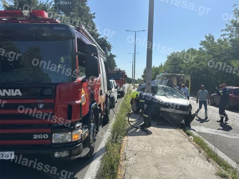 Λάρισα: Τραγικό θάνατο βρήκε νεαρή γυναίκα μετά από τροχαίο