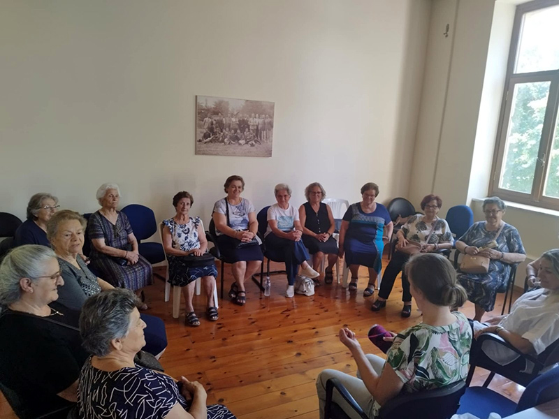 Δράση του Κέντρου Κοινότητας του Δήμου Τυρνάβου με το ΚΑΠΗ Αμπελώνα